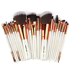 Foundation Blush Eye Shadow Makeup Brushes 22PCS - Multi-C