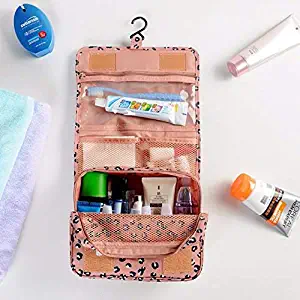 Antehome Storage Bag, Pockettrip Hanging Toiletry Kit Clear Travel Bag Cosmetic Carry Case Toiletry PK