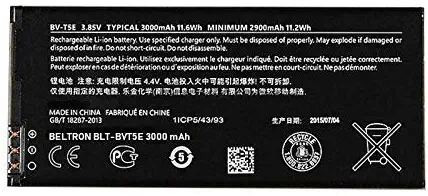 New 3000 mAh BELTRON Replacement Battery for Microsoft Nokia Lumia 950 BVT5E BV-T5E (BLT-BVT5E)