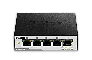 D-Link 5-Port EasySmart Gigabit Ethernet Switch (DGS-1100-05)