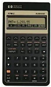 HP 17BII+ Business Financial Calculator, Black