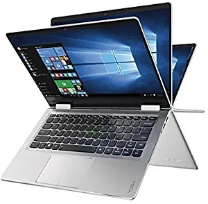 Lenovo Yoga 710 80V4000GUS 2-in-1 14-Inch Touch-Screen Laptop (Intel Core i5-7200U, 8GB Memory, 256GB SSD, Windows 10 Home 64), Silver