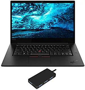 Lenovo ThinkPad X1 Extreme Laptop (Intel i7-9750H 6-Core, 32GB RAM, 1TB m.2 SATA SSD, GTX 1650, 15.6" Full HD (1920x1080), Fingerprint, WiFi, Bluetooth, Webcam, 2xUSB 3.0, 1xHDMI, Win 10 Pro)