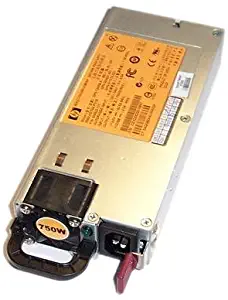 HP - 750W Common Slot Gold Hot Plug Power Supply for ProLiant DL160 G6 and DL165 G7 Servers. Mfr. P/N: PS-2751-2CB-LF.