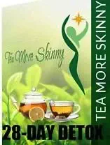 Tea More Skinny-Belly Fat Slimming Tea - Detox/Weight Loss Tea- Appetite Suppressant with Green Tea-28 Day Supply