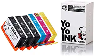 YoYoInk Remanufactured Ink Cartridge Replacement for HP 564 564XL (3 Black, 1 Cyan, 1 Magenta, 1 Yellow; 6 Pack) Without Photo Black