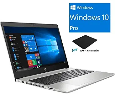 2020 HP Probook 450 G7 Business Laptop, 15.6" Diagonal HD (1366 x 768), 10th Gen Intel Core i5-10210U Quad Core, 8GB RAM, 256GB SSD, Windows 10 Pro, XPI Bundle