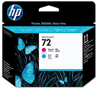 HP Inkjet Cartridge #72 Magenta and Cyan Printhead