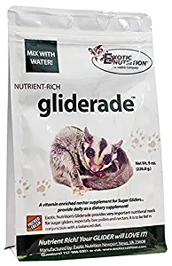 Exotic Nutrition Gliderade Nectar - Vitamin-Enriched Healthy Nectar Supplement - Powdered Mix - Provides Necessary Carbohydrates for Sugar Gliders