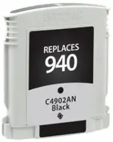 HP C4902AN / HP 940 Black Replacement Inkjet Cartridge. TAA Compliant