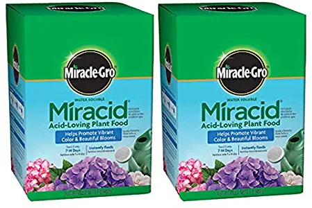 Scotts Company 185001 Garden Pro Water Soluble Miracid Acid Loving Plant Food, 4-Pound (Тwo Рack)