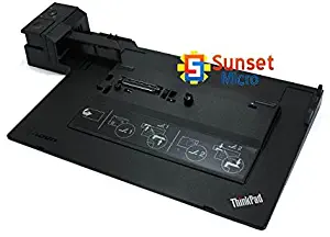 IBM Lenovo ThinkPad Mini Dock Series 3 4337 433710U 4337-10U Docking Station L412, L512, L420, L520 T400s, T410, T410i, T410s, T410si, T420, T420s, T510, T510i T520 X220 NO KEY Unlocked