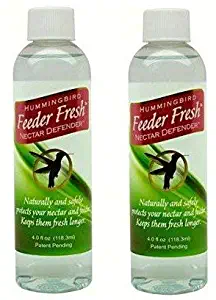 Sapphire Labs Hummingbird Nectar Extender Feeder Fresh Nectar Defender | Prolongs The Life of Nectar for Hummingbird Feeders Especially During Warm Weather | 2 Pack