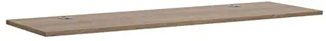 HON LMW6030PNC Foundation Worksurface Rectangle 60-Inch Wx 30-Inch D Pinnacle Finish