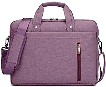 AOMAG Luxury Waterproof Nylon Durable Laptop Computer Messenger Bag Case with Convex Buffer Pad