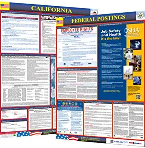 Osha4less 2019 California State and federal labor law posters