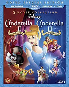 Cinderella II: Dreams Come True / Cinderella III: A Twist In Time [Blu-ray]