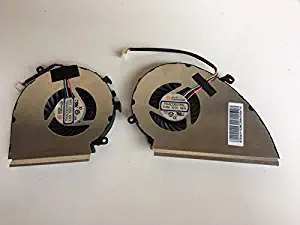 EJTONG New for MSI GE72VR GP72VR Laptop CPU & GPU Cooling Fan AAVID PAAD06015SL N366 N372 N404 4pin