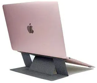 Broonel Grey Invisible Lightweight Laptop Computer Stand - Compatible with The Acer Spin 5 SP513-51 13.3"