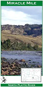 North Platte River: Miracle Mile 11x17 Fly Fishing Map