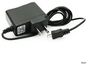 Wireless Solutions Slim LED Wall Charger for Acer Iconia Tab A700! AC 110V-240V (Black)