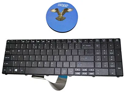 HQRP Laptop Keyboard for Acer Aspire E1-531-4406 E1-531-4444 E1-531-4619 E1-531-4624 E1-531-4632 E1-531-4665 Notebook Plus HQRP Coaster