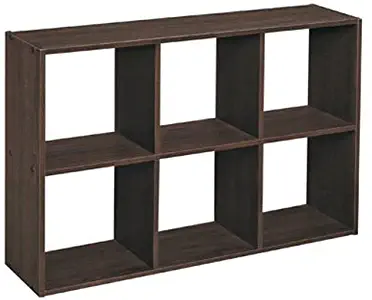 ClosetMaid 1582 Cubicals Mini 6 Cube Organizer, Espresso