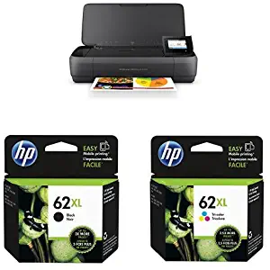 HP OfficeJet 250 All-in-One Mobile Printer with XL Ink Bundle