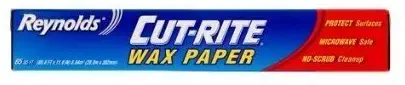 Reynolds Cut-rite Wax Paper, 60 Sq.ft. Total (60.5ft X 11.9in), Microwave Safe