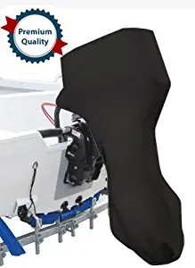 Oceansouth Full Outboard Motor Engine Cover Black Fits Motors from 8hp to 20hp