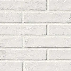 MSI Stone NCAPWHIBRI2X10 Capella Brick Tile with Matte Finish, 2" x 10", White