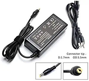 65W AC Adapter Compatible for Acer Aspire V5 V7 V3 R7 S3 E1 M5 Series; New Laptop Charger for Acer Aspire E1-571 E1-531 ES1 E1 ES1-S12 E1-571 E1-510P E1-521 E3-111 E5-511P E5-521 5733