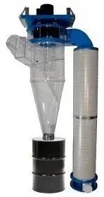 Clear Vue Cyclones CV1800LH 18" diameter, 6" intake Dust Collection Cyclone kit, single phase with filters