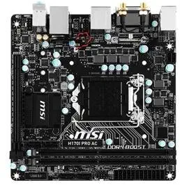 MSI Motherboard H170I Pro AC Skylake Core i7/i5/i3 H170 LGA1151 DDR4 32GB SATA PCI Express Mini-ITX Electronic Consumer Electronics