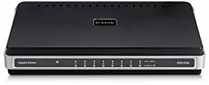 D-Link DGS-2208 8-Port 10/100/1000 Desktop Switch