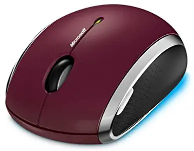 Microsoft Wireless Mobile Mouse 6000 - Red