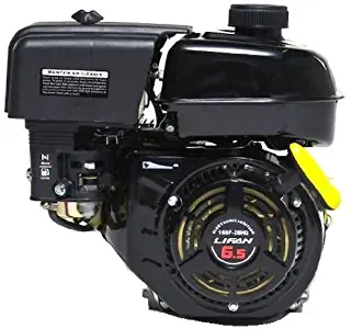 Lifan Power LF170F-BHQ 7 HP Horizontal Shaft Recoil Start Engine with 6:1 Gear Reduction