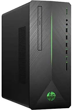 HP Pavilion 790-0021 Minitower Gaming PC, Intel i5-8400 2.80GHz, 8GB DDR4, 1TB SATA HDD + 16GB PCIe SSD, GTX 1060 3GB, 802.11ac, Bluetooth, Win10H (Renewed)