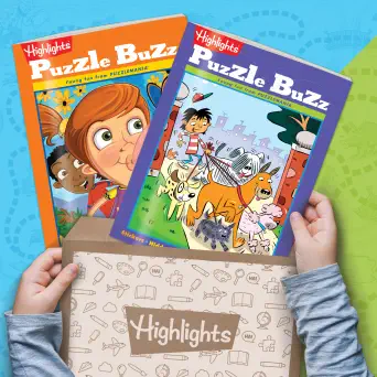 Highlights Puzzle Club - Kids Puzzle Books Subscription: AGES 4–7 BOX