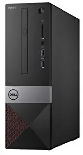 Newest_Dell Vostro Real Business (Better Design Than Inspiron and XPS) Premium Desktop Computer- Intel i3-8100 CPU, 4GB RAM, 1TB HD, DVD R/W, HDMI, VGA, Windows 10 Pro, Wireless+Bluetooth (Small)